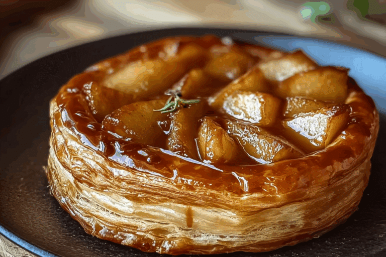 Caramel Apple Puff Pastry