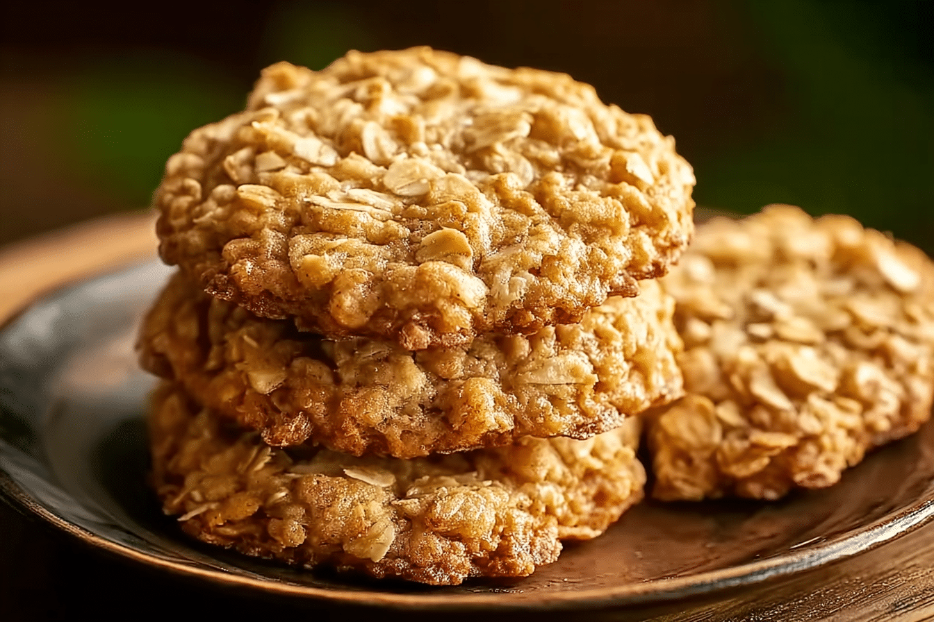 Buttery Coconut Oatmeal Cookies