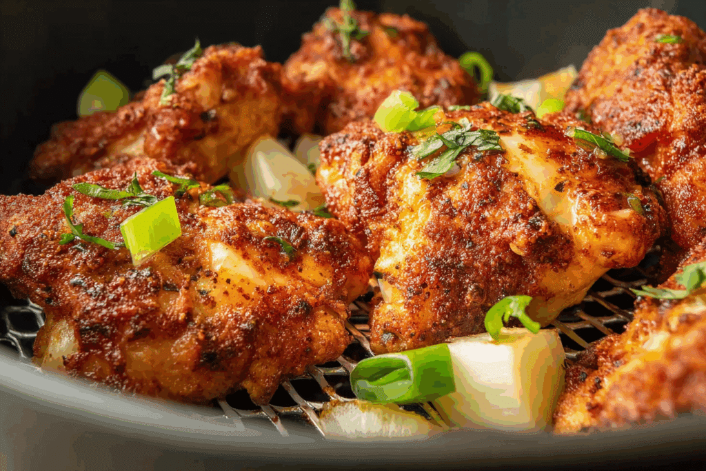 Crispy Boneless Chicken Thighs (Air Fryer)