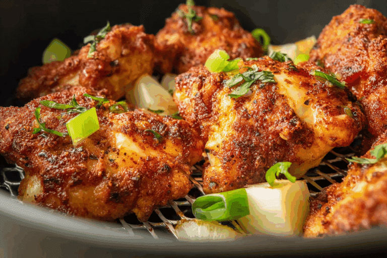 Crispy Boneless Chicken Thighs (Air Fryer)