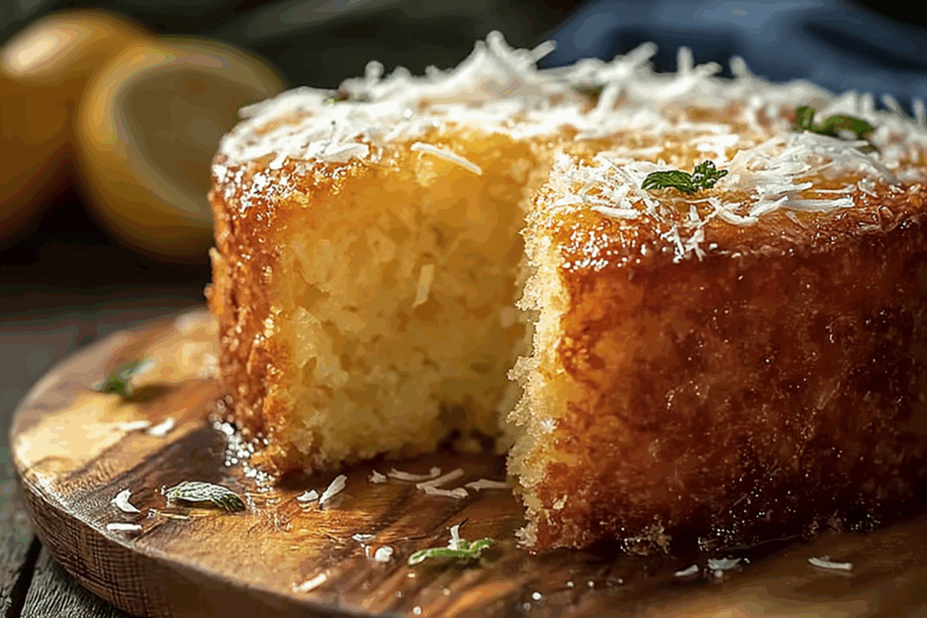 Pina Colada Pound Cake