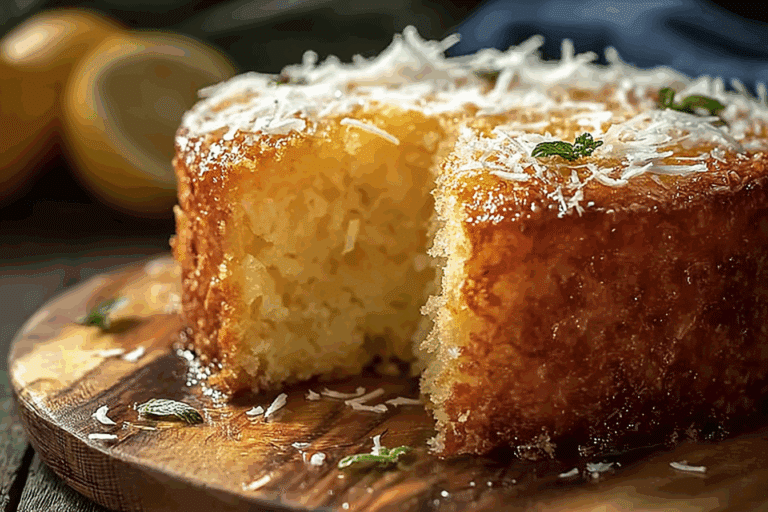Pina Colada Pound Cake