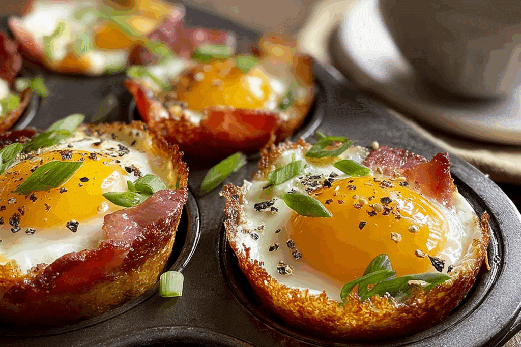 Muffin Tin Breakfast Eggs