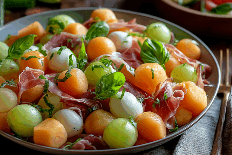 Summer Melon & Prosciutto Salad