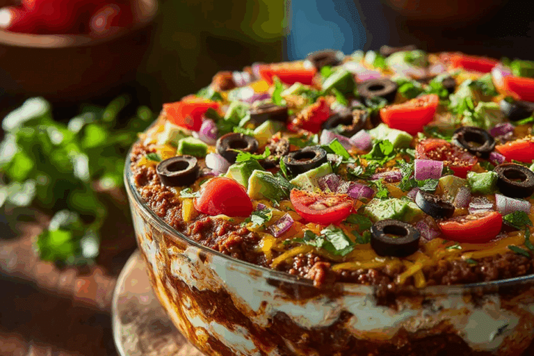 Seven-Layer Taco Dip
