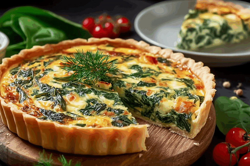 Savory Spinach Quiche