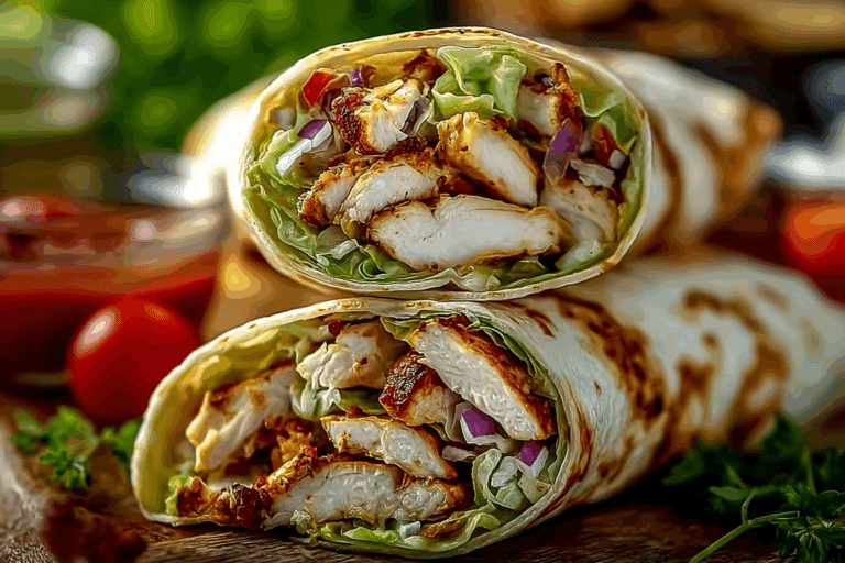 Ranch Chicken Wraps