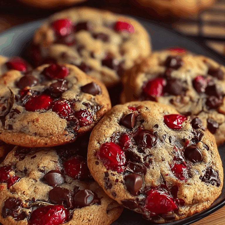 Maraschino Cherry Chocolate Chip Cookies