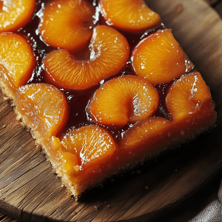 Apricot Upside-Down Cake