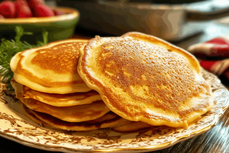 Homemade Almond Flour Pancakes