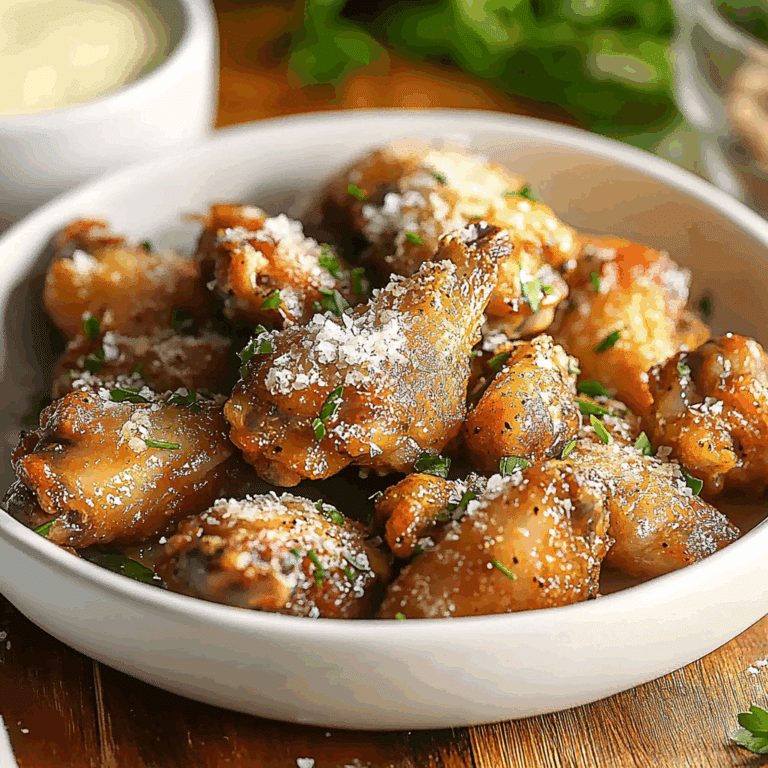 Garlic Parmesan Wings