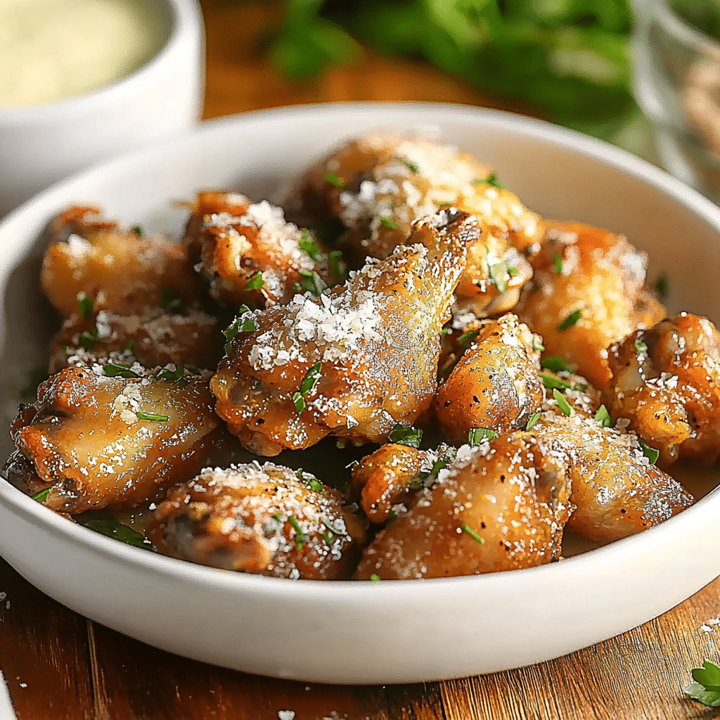 Garlic Parmesan Wings