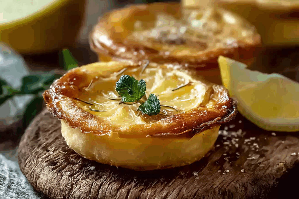 Baby Lemon Impossible Pies
