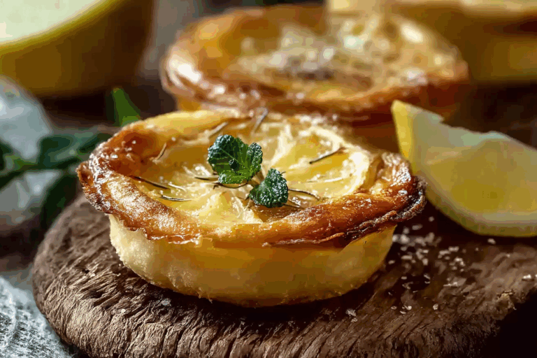 Baby Lemon Impossible Pies