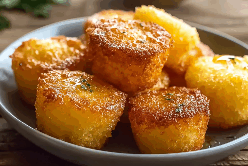 Southern-Style Honey Butter Cornbread Poppers