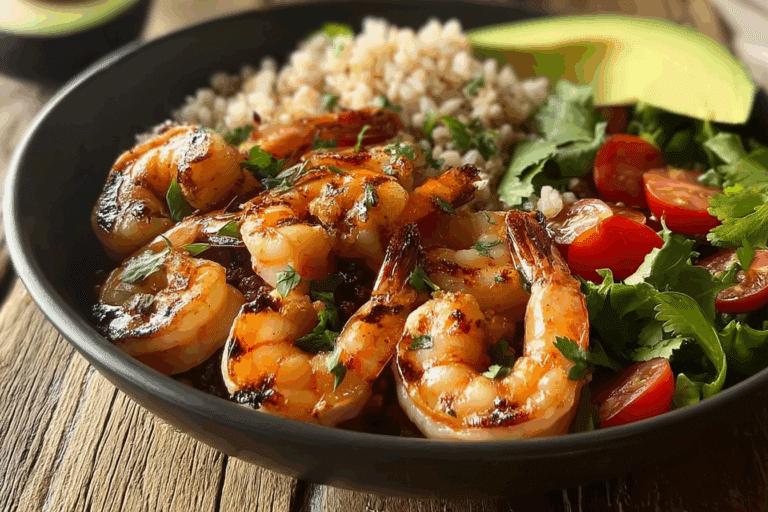 Chipotle Shrimp Bowl (42g+ Protein)
