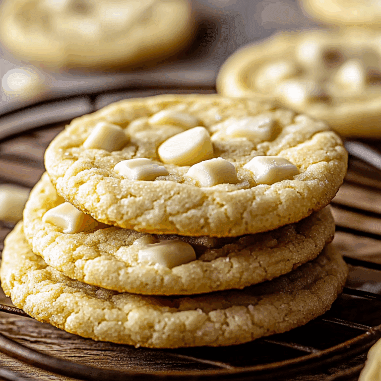 Lemon White Chocolate Cookies