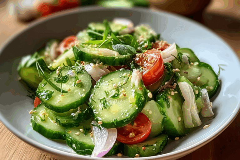 Trending Cucumber Salad (Mas Healthy)