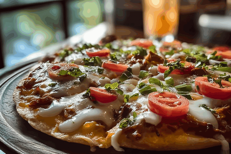 Homemade Mexican Pizza