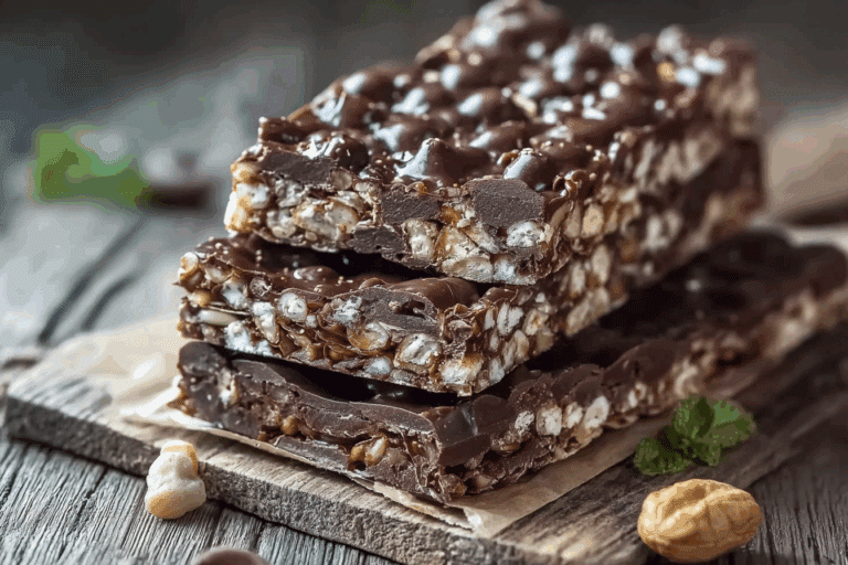Homemade Crunch Bars