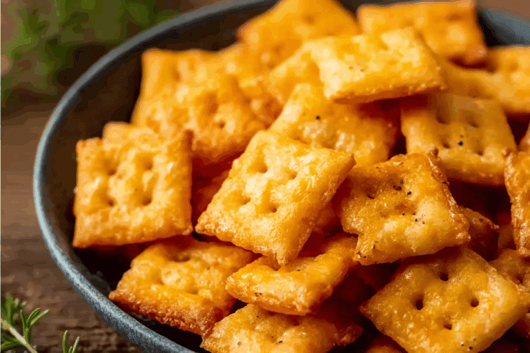 Homemade Cheez-Its