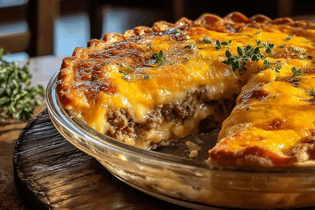 Cheeseburger Pie (Inspired by Pioneer Woman)