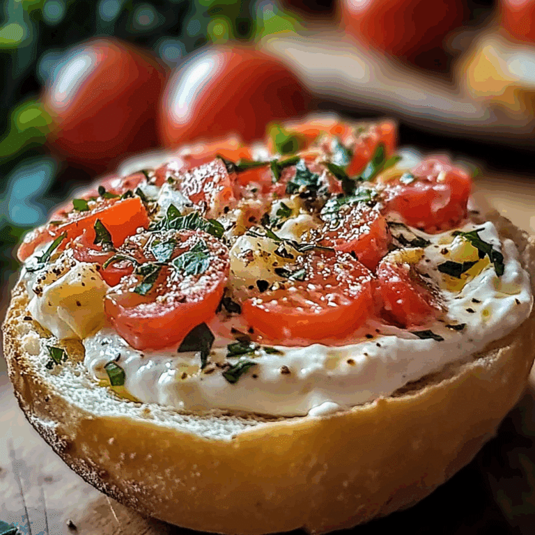 Creamy Bruschetta Dip