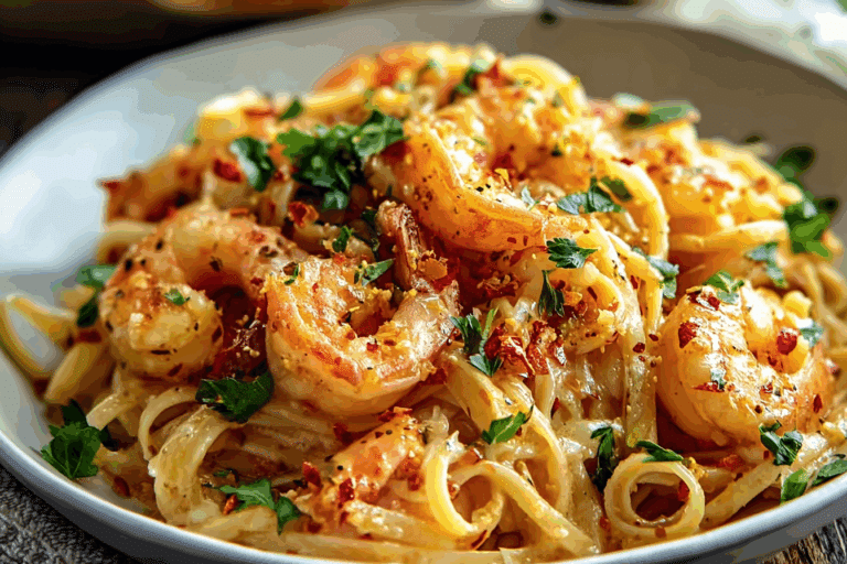 Bang Bang Shrimp Pasta