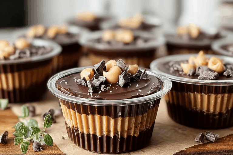 No-Bake Peanut Butter Oat Cups