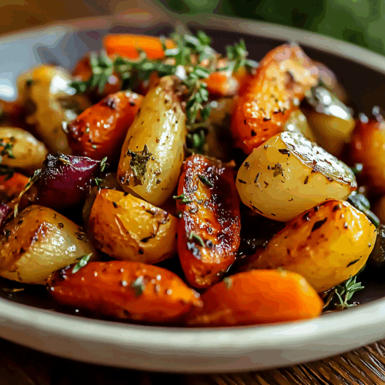 Garlic Herb Roasted Veggies