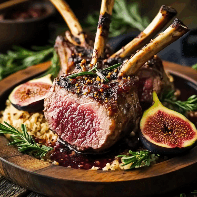 Lamb with Figs