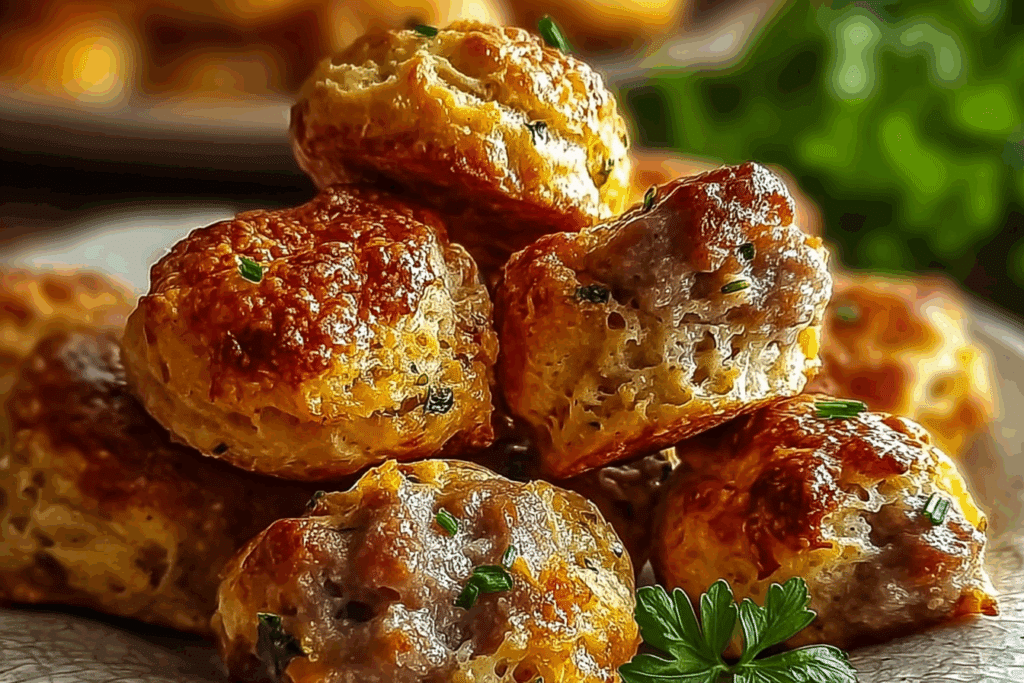 Sausage Biscuit Bites