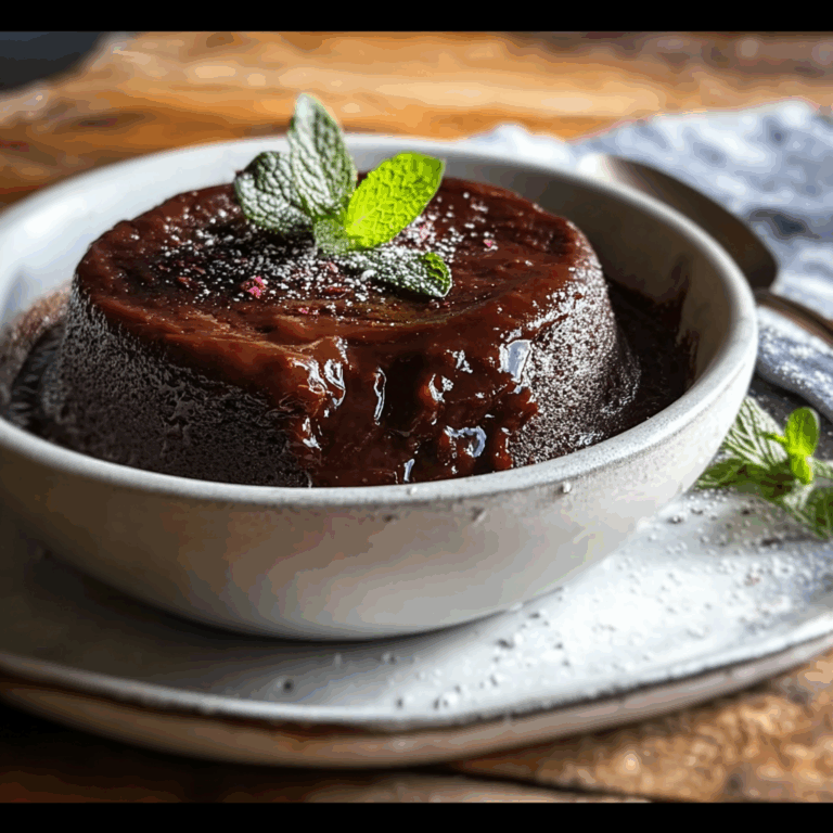 The Best Chocolate Malva Pudding
