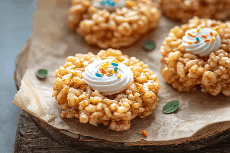 Rice Krispie Treat Cookies