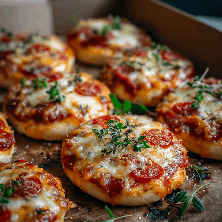 Gluten-Free Mini Pizzas