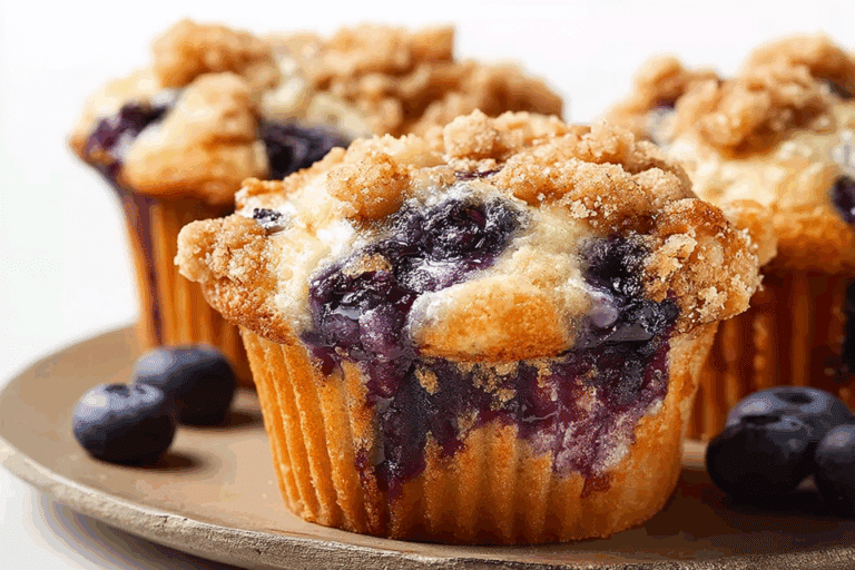 Blueberry Streusel Muffins