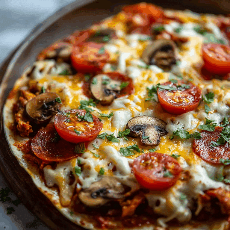 Tortilla Wrap Pizza (Viral Tortilla Hack!)