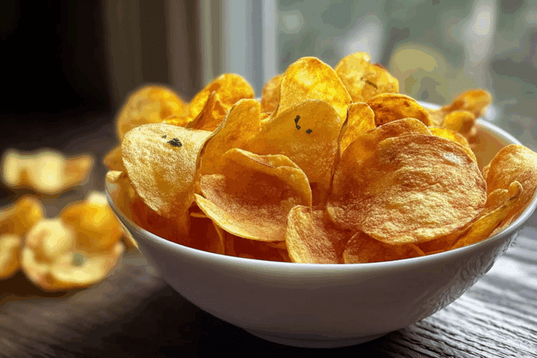 Homemade Potato Crisps