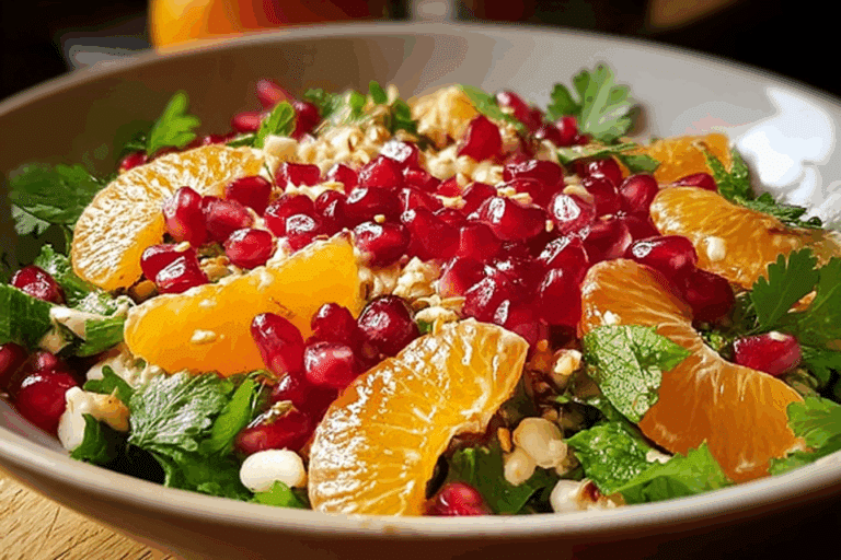 Orange Pomegranate Salad