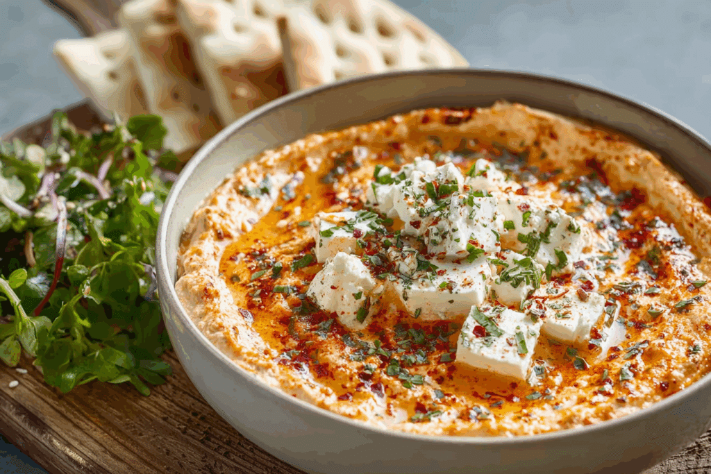 Tirokafteri (Greek Spicy Feta Dip)