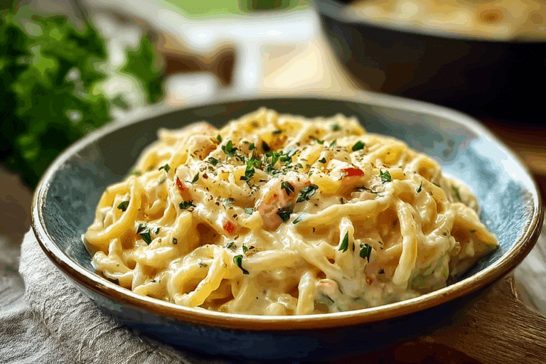 One-Pot Creamy Garlic Pasta