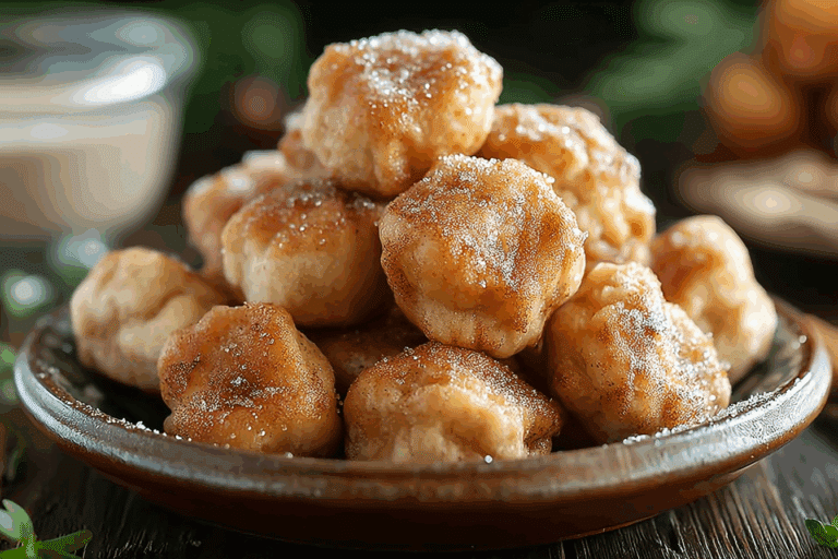 Cinnamon Sugar Biscuit Bites