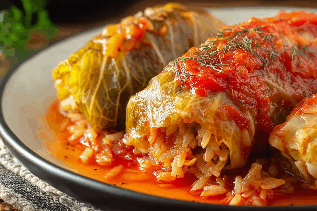 Olubtsi (Easy Russian Stuffed Cabbage)