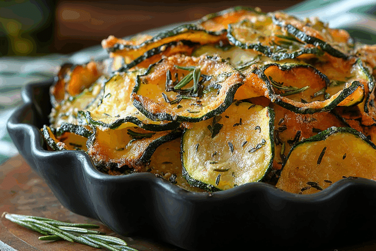 Baked Zucchini Chips
