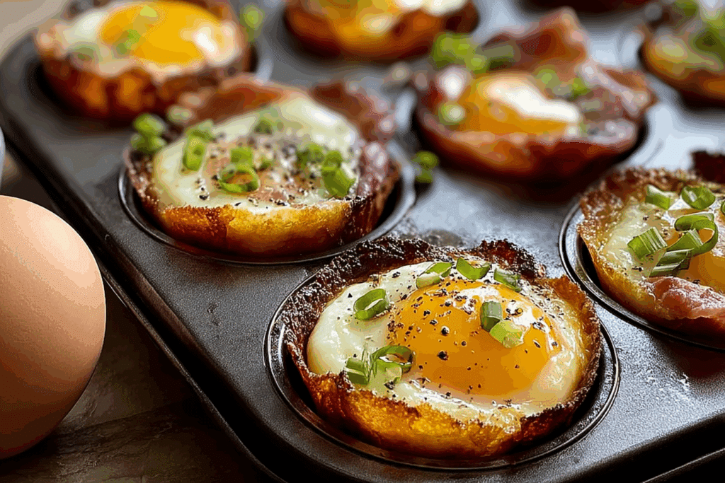 Muffin Tin Breakfast Eggs