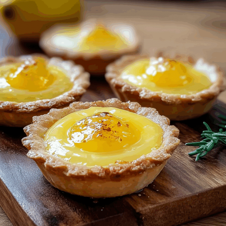 Lemon Curd Tartlets