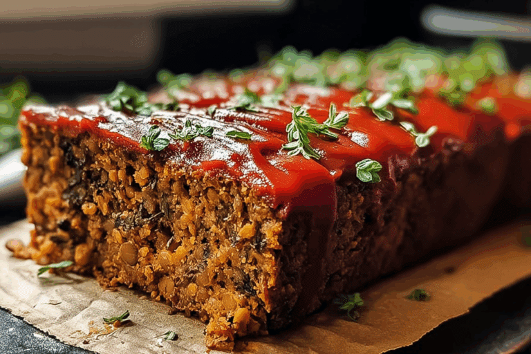 Vegan Lentil Loaf