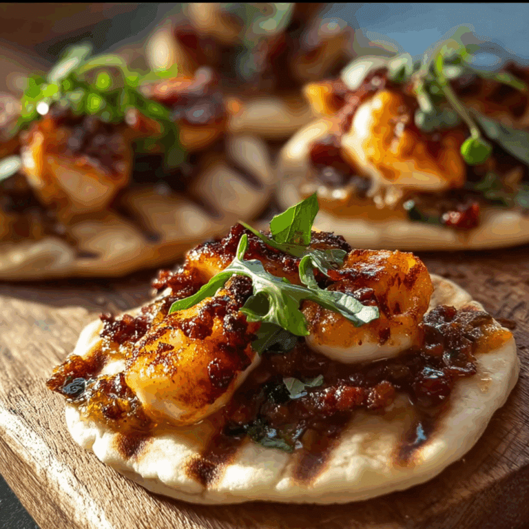 Chicken, Chorizo, and Hot Honey Halloumi Flatbreads and Bagels