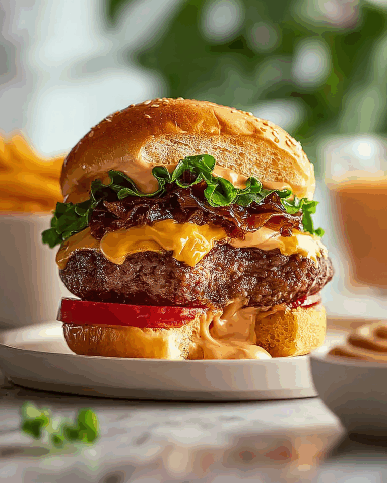 In-N-Out Style Burger with Special Sauce