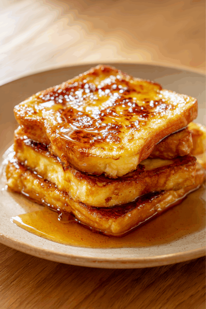 Overnight Crème Brûlée French Toast